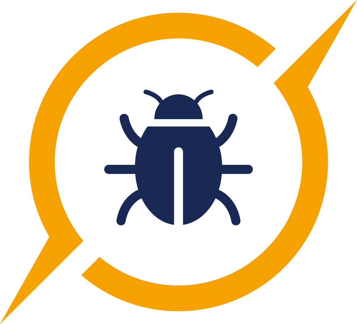 Pest control safety icon